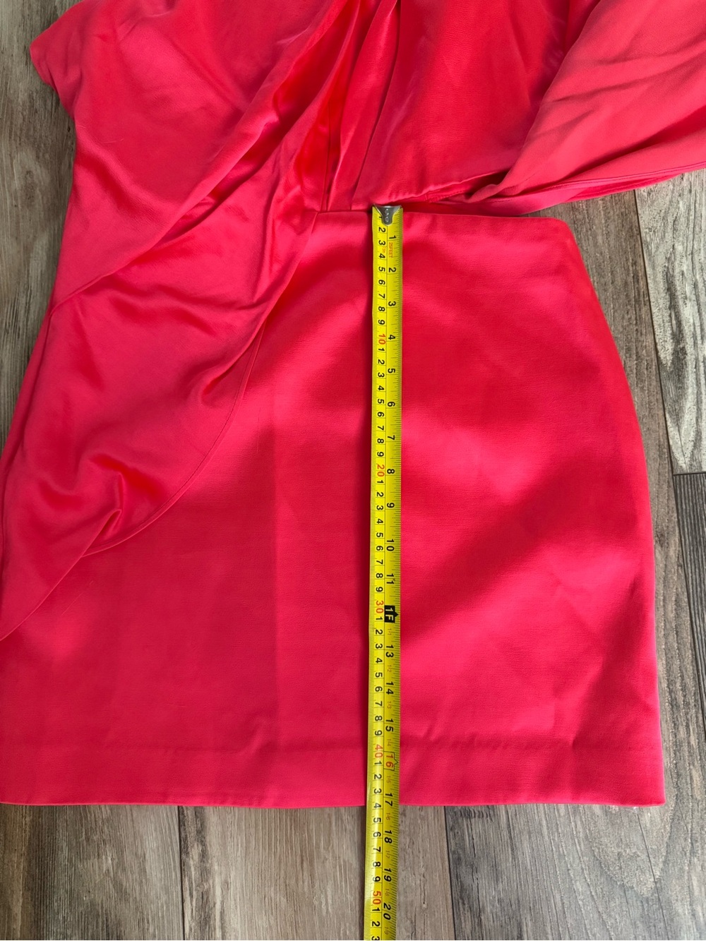 Significant OtherAsymmetric One-Shoulder Mini Dress in Hot Pink Size 6 - Picture 9 of 11